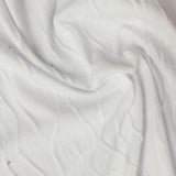 White Tone-on-Tone Jacquard, Polyester — photo 3