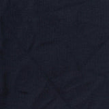 Cotton Stretch French Terry Fabric, 270 gsm, 165 cm — Navy — photo 3