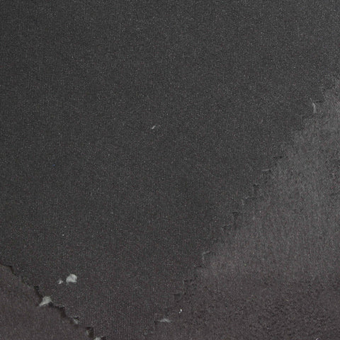 100% Polyester Faux Suede Fabric, 240 gsm, 150 cm — Grey