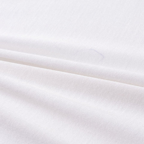 100% Viscose Jersey Knit Fabric, 135 gsm, 160 cm — White