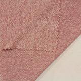 Heather Polyester Viscose Rib Knit Fabric, 200 gsm, 160 cm — Pink — photo 3