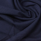 100% Cotton Jersey Knit Fabric, 160 gsm, 145 cm — Navy — photo 3