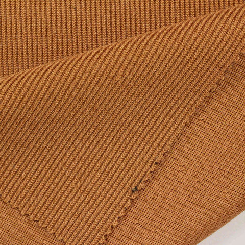 Polyester Stretch Velvet Fabric, 599 gsm, 150 cm — Orange