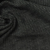 Dark Grey Marl Rib Knit, Polyester — photo 3