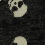 White Skull Jacquard, Polyester — photo 3
