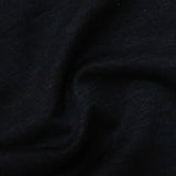 Polyester Interlock Knit Fabric, 265 gsm, 160 cm — Navy — photo 3