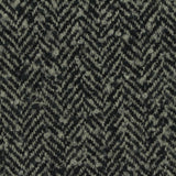 Light Grey Herringbone Bouclé, Wool-Poly — photo 3