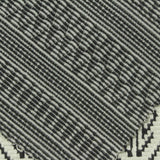 Black Horizontal-Band Jacquard, Viscose-Poly — photo 3