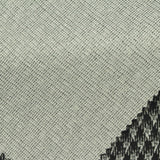 Black Houndstooth Interlock Knit, Polyester — photo 3