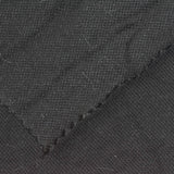 Cotton Polyester Piqué Knit Fabric, 250 gsm, 175 cm — Black — photo 3
