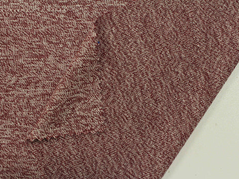 Viscose Polyester Jersey Knit Fabric, 205 gsm, 160 cm — Red