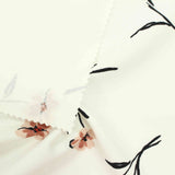 Light Pink Flowers Linen-Look, Polyester — photo 3