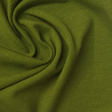 Cotton Stretch Jersey Knit Fabric, 170 gsm, 160 cm — Green — photo 3