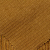 Cotton Stretch Corduroy Fabric, 316 gsm, 145 cm — Khaki — photo 3