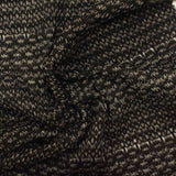 Black Marl Chunky Knit, Poly-Viscose — photo 3