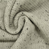 Light Grey Marl Interlock Knit, Poly-Cotton — photo 3