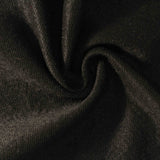 Jacquard Polyester Viscose Stretch Knit Fabric, 320 gsm, 160 cm — Black — photo 3