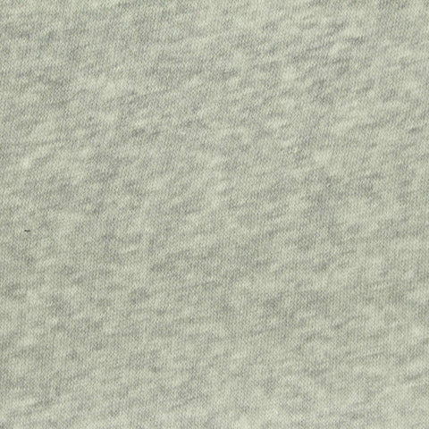 Light Grey Marl Jersey Knit, Poly-Cotton, 210 gsm