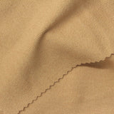 Polyester Viscose Stretch Rib Knit Fabric, 330 gsm, 170 cm — Khaki — photo 3