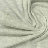 Light Grey Marl Rib Knit, Cotton-Viscose — photo 3