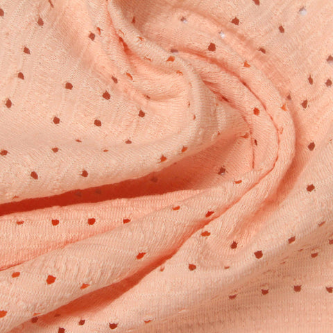 White Dots Knit, Cotton