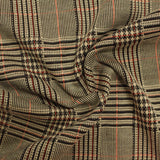 Beige Plaid Jacquard, Poly-Viscose — photo 3