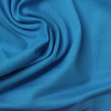 100% Cotton Piqué Knit Fabric, 174 gsm, 177 cm — Blue — photo 3