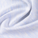 White Marl Interlock Knit, Polyester — photo 3