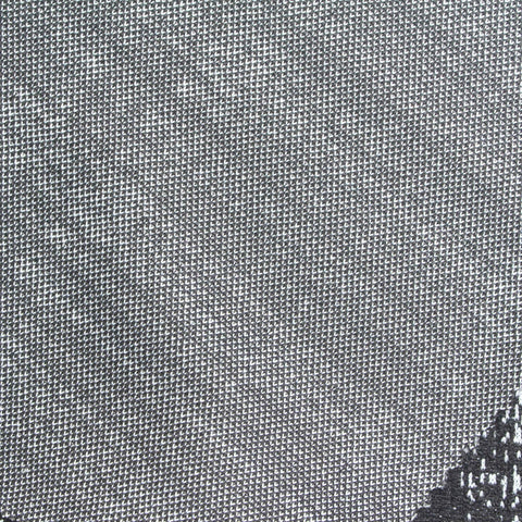 White Grid Bouclé, Polyester