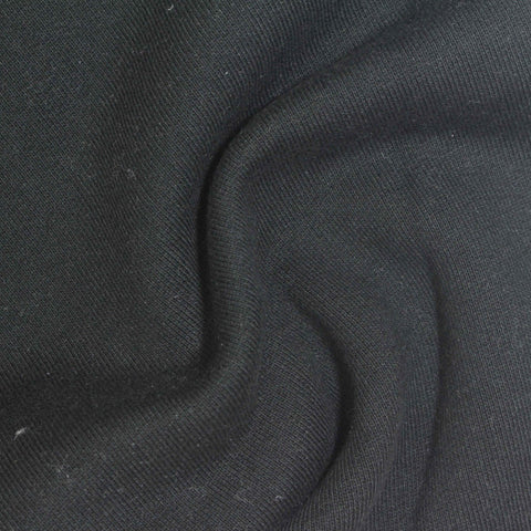 Brushed 100% Cotton French Terry Fabric, 515 gsm, 188 cm — Grey