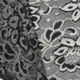 Black Floral Lace, Nylon-Poly — photo 3