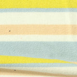 Yellow Horizontal-Stripe French Terry, Poly-Viscose — photo 3