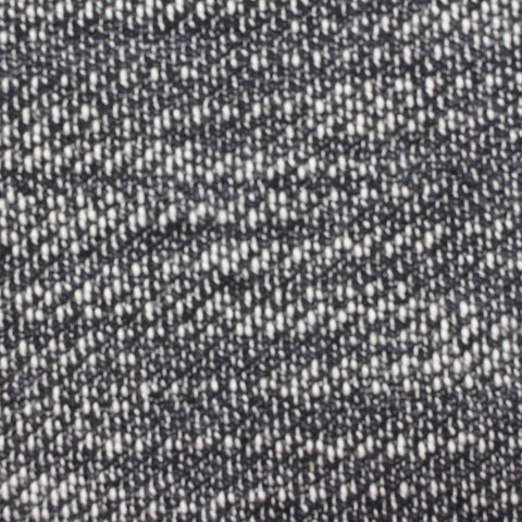 Black Marl Chunky Knit, Cotton-Poly, 215 gsm