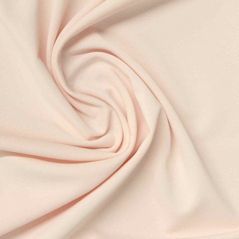 Polyester Stretch Jersey Knit Fabric, 190 gsm, 165 cm — Beige