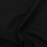 Polyester Stretch Velvet Fabric, 275 gsm — Black — photo 3
