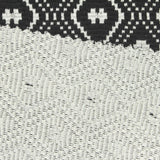 Black Geometric Jacquard, Polyester — photo 3