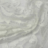 White Floral Lace, Nylon — photo 3