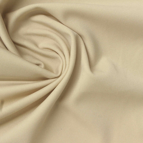 Brushed Nylon Stretch Interlock Knit Fabric, 190 gsm, 170 cm — Khaki