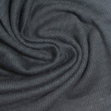 Dark Grey Square Waffle Knit, Cotton-Poly — photo 3