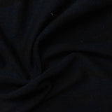Slub Polyester Viscose Stretch Chunky Knit Fabric, 235 gsm, 160 cm — Navy — photo 3