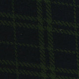 Dark Green Plaid Jacquard, Polyester — photo 3