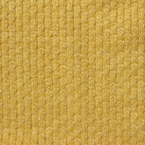 Jacquard Viscose Polyester Blend Chunky Knit Fabric, 350 gsm, 112 cm — Yellow