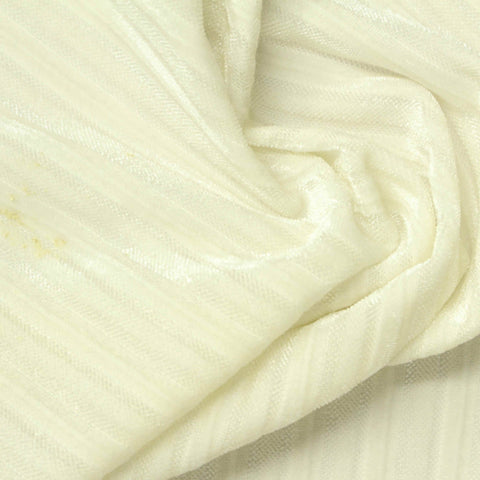 Polyester Stretch Knit Fabric, 240 gsm, 163 cm — Yellow