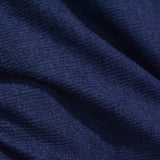 Polyester Viscose Rib Knit Fabric, 130 gsm, 175 cm — Navy — photo 3