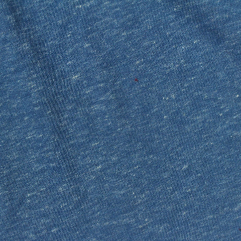 Polyester Linen Jersey Knit Fabric, 160 gsm, 170 cm — Blue, ref EF-276923