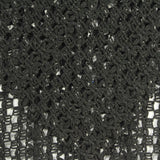 Black Small-Floral Mesh, Poly-Cotton — photo 3