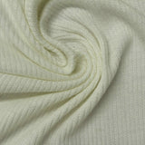 Viscose Stretch Rib Knit Fabric, 165 gsm, 150 cm — Green — photo 3