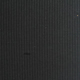 Viscose Stretch Rib Knit Fabric, 395 gsm, 150 cm — Black — photo 3