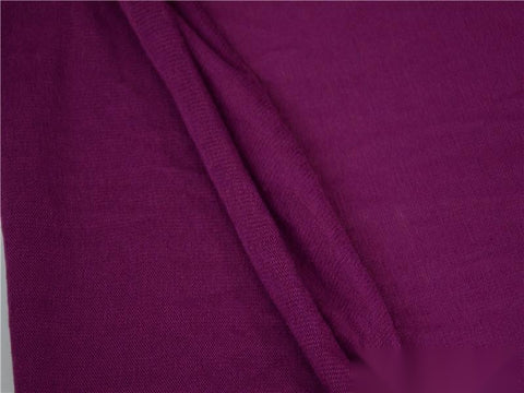 Polyester Viscose Chunky Knit Fabric, 190 gsm, 160 cm — Purple