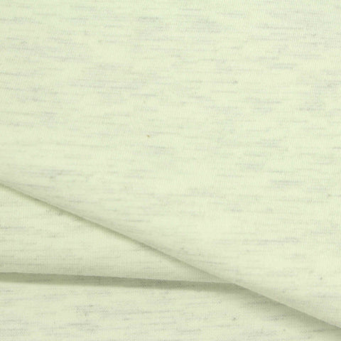 Cream Marl Scuba Knit, Polyester, 280 gsm